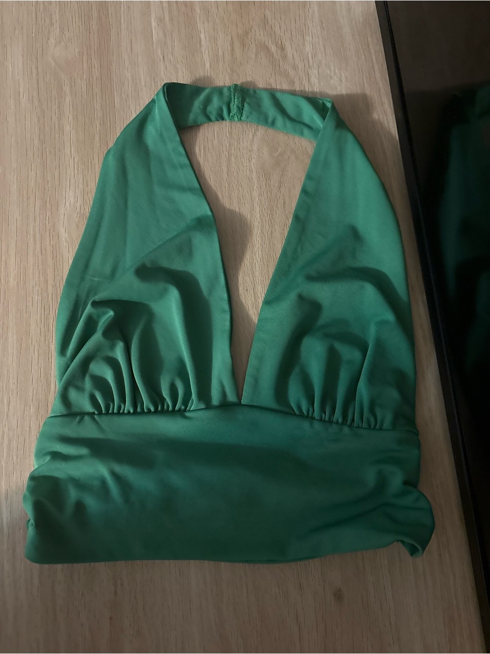 Green Halter Top